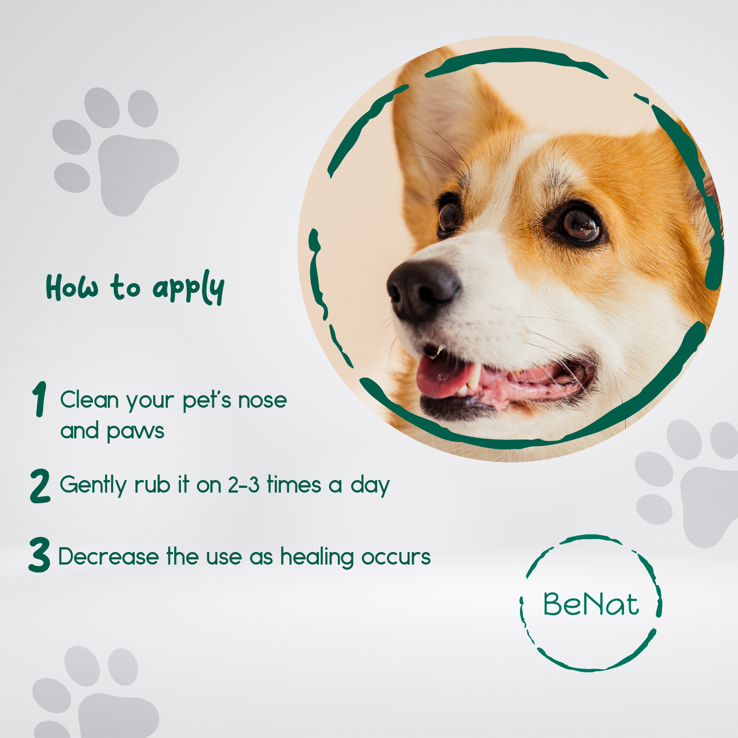 BeNat Pets. 3-Pack Pet Grooming Bundle. Pet Soap Bar + Pet Balm + Bath