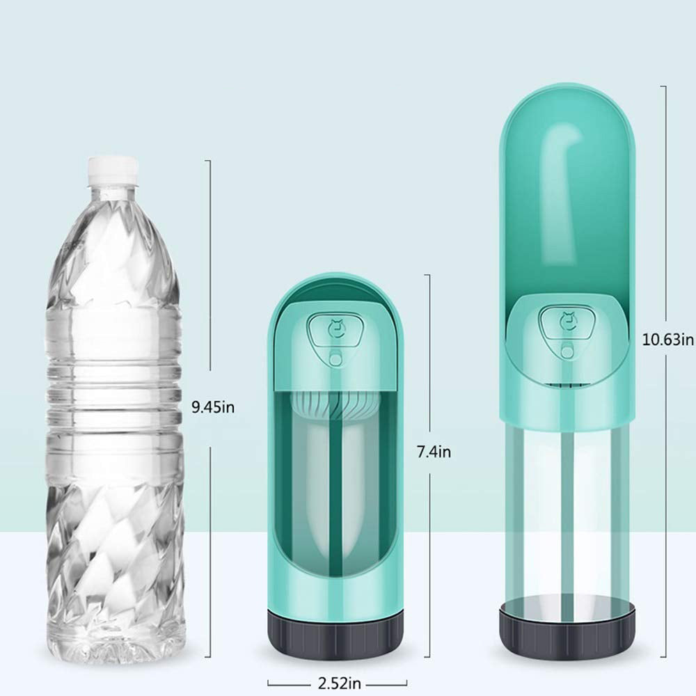 Portable Pet Dog Water Bottle with Filter